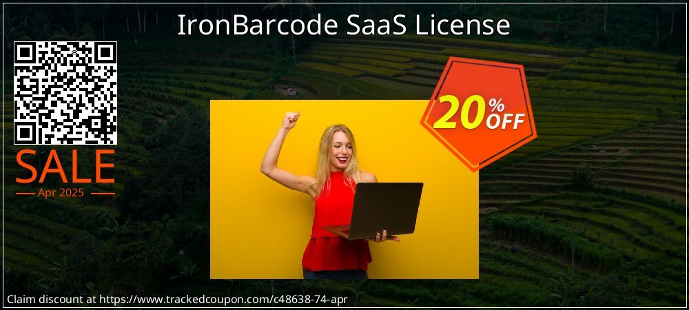 IronBarcode SaaS License coupon on Tell a Lie Day super sale