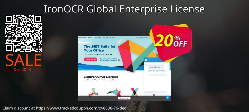 IronOCR Global Enterprise License coupon on World Party Day promotions
