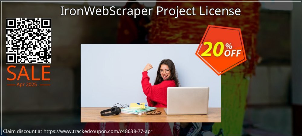 IronWebScraper Project License coupon on April Fools' Day sales