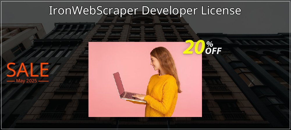 IronWebScraper Developer License coupon on Easter Day deals