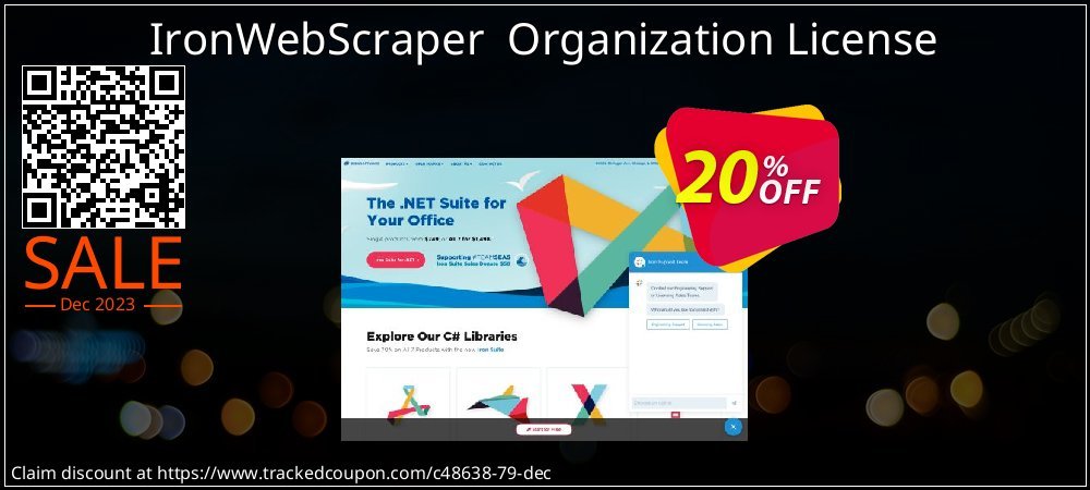 IronWebScraper  Organization License coupon on Tell a Lie Day offer