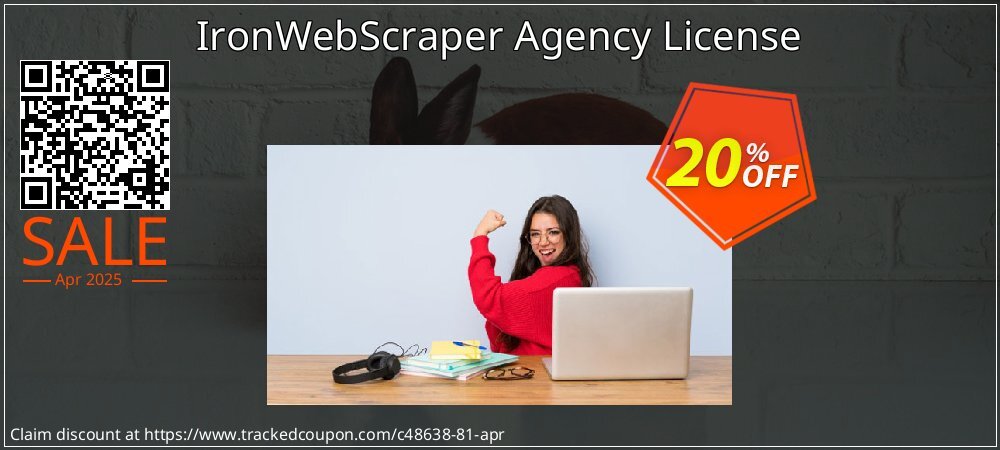 IronWebScraper Agency License coupon on National Loyalty Day offering sales