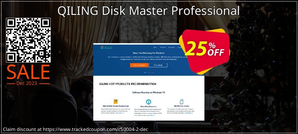 Get 25% OFF QILING Disk Master Professional offering sales