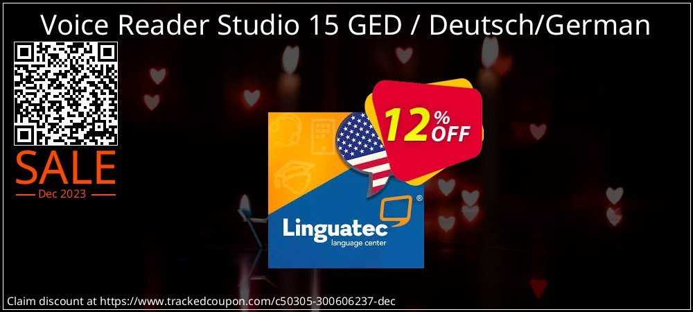 Voice Reader Studio 15 GED / Deutsch/German coupon on April Fools Day offering sales