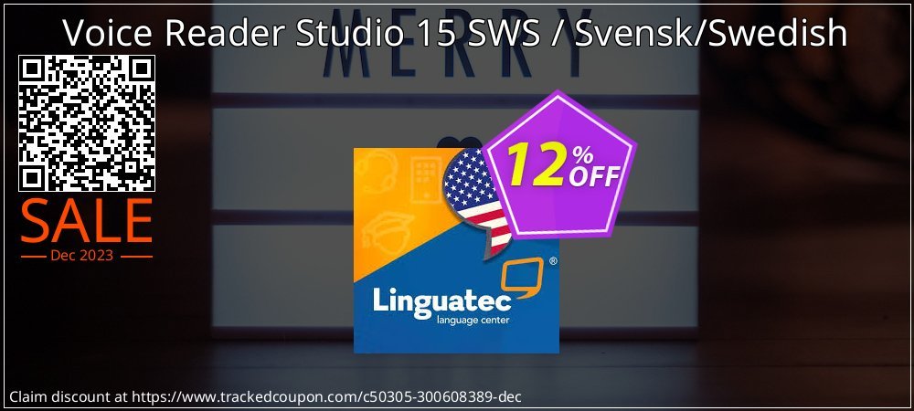 Voice Reader Studio 15 SWS / Svensk/Swedish coupon on World Password Day promotions