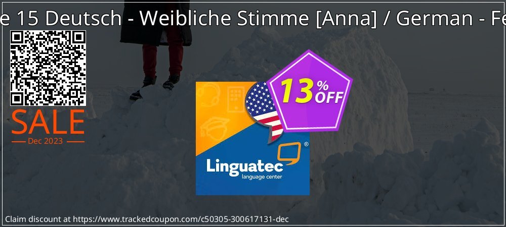 Voice Reader Home 15 Deutsch - Weibliche Stimme  - Anna / German - Female voice  - Anna  coupon on Palm Sunday sales