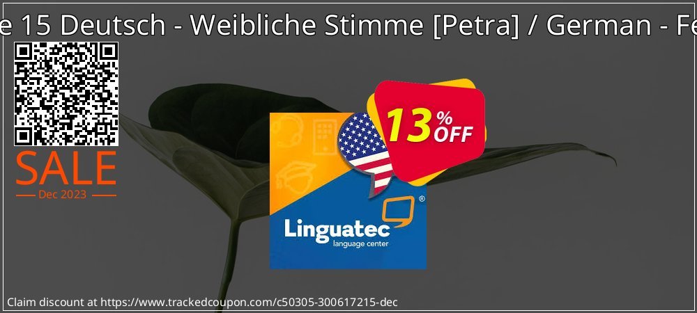 Voice Reader Home 15 Deutsch - Weibliche Stimme  - Petra / German - Female voice  - Petra  coupon on National Walking Day offering discount