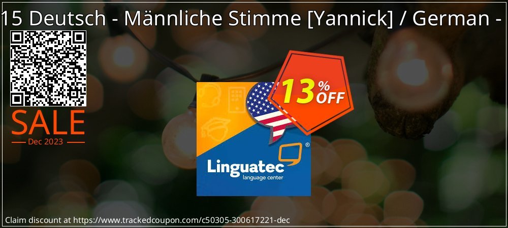 Voice Reader Home 15 Deutsch - Männliche Stimme  - Yannick / German - Male voice  - Yannick  coupon on Palm Sunday sales