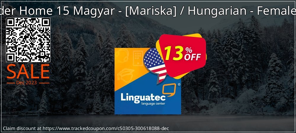 Get 12% OFF Voice Reader Home 15 Magyar - [Mariska] / Hungarian - Female [Mariska] offering sales