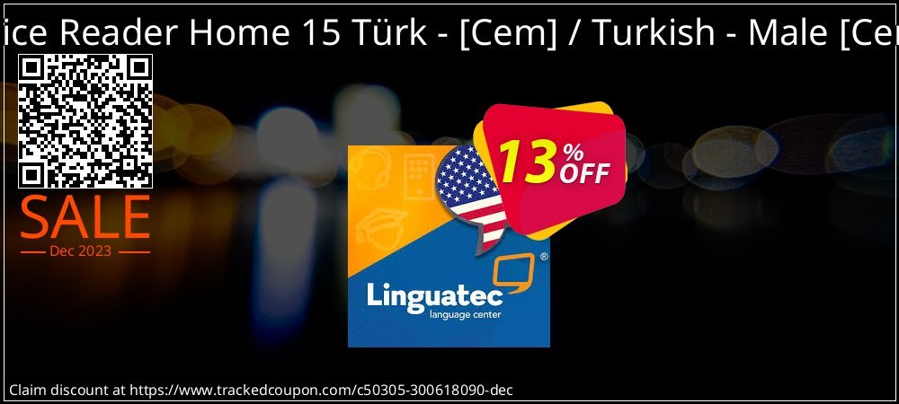 Get 12% OFF Voice Reader Home 15 Türk - [Cem] / Turkish - Male [Cem] offering sales