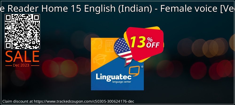 Voice Reader Home 15 English - Indian - Female voice  - Veena  coupon on National Loyalty Day sales