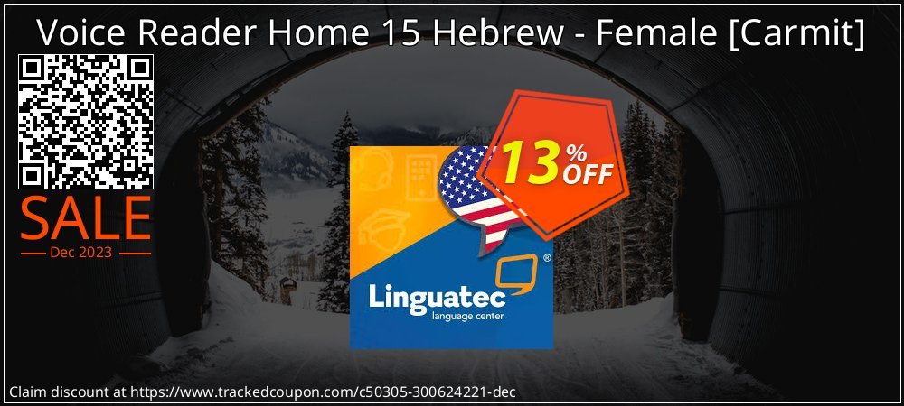Voice Reader Home 15 Hebrew - Female  - Carmit  coupon on National Loyalty Day sales