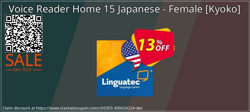 Voice Reader Home 15 Japanese - Female  - Kyoko  coupon on World Password Day discount