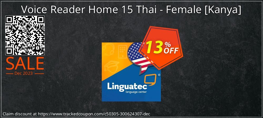 Get 12% OFF Voice Reader Home 15 Thai - Female [Kanya] discounts