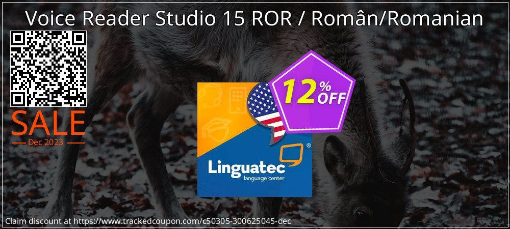 Voice Reader Studio 15 ROR / Român/Romanian coupon on National Walking Day offering discount