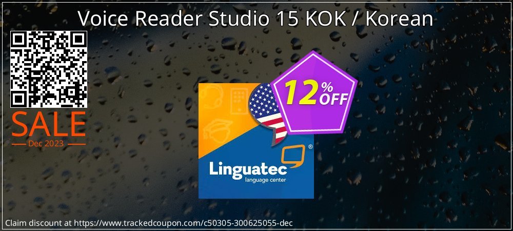 Voice Reader Studio 15 KOK / Korean coupon on National Walking Day offering sales