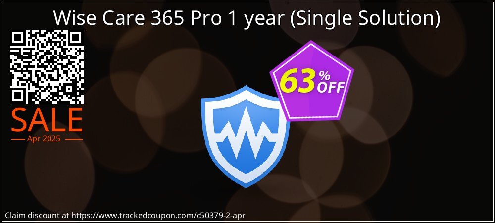 Wise Care 365 Pro 1 year - Single Solution  coupon on Working Day offer