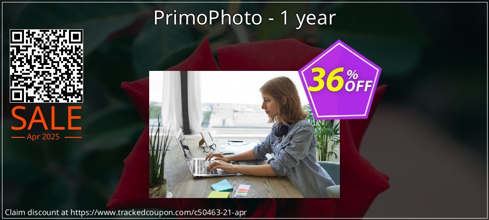 PrimoPhoto - 1 year coupon on Palm Sunday offering discount