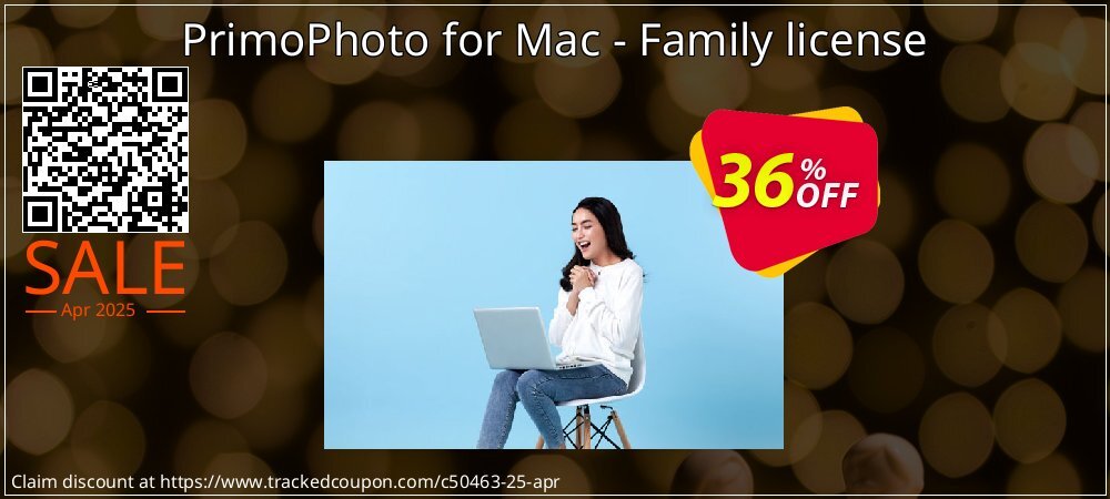 PrimoPhoto for Mac - Family license coupon on National Walking Day sales