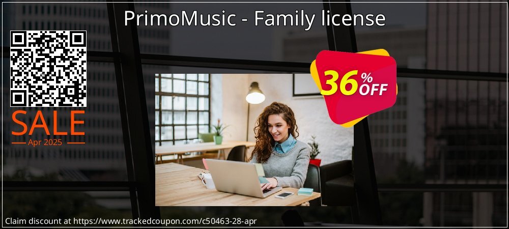 PrimoMusic - Family license coupon on Constitution Memorial Day offering discount