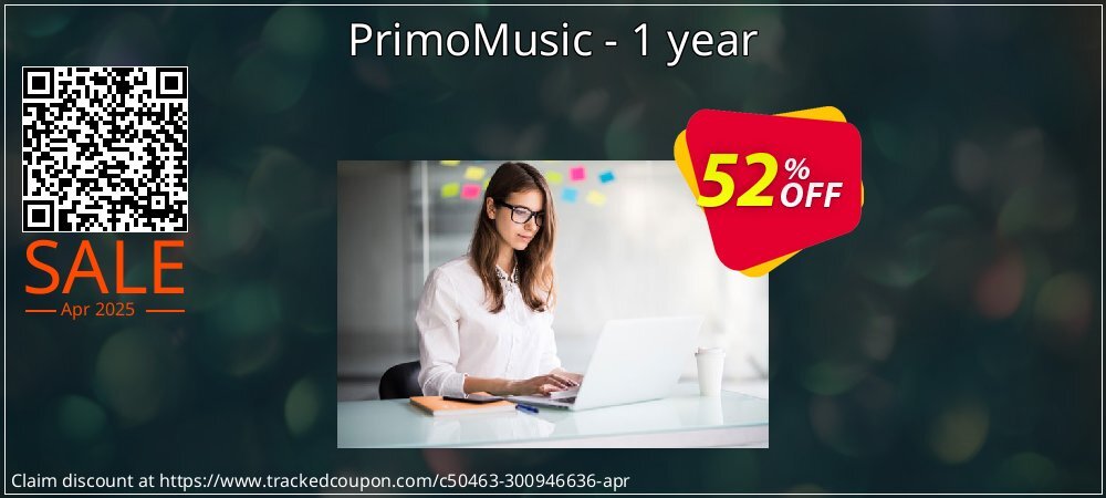 PrimoMusic - 1 year coupon on National Loyalty Day offering discount