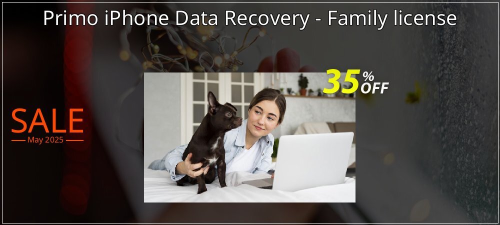 Primo iPhone Data Recovery - Family license coupon on Tell a Lie Day sales