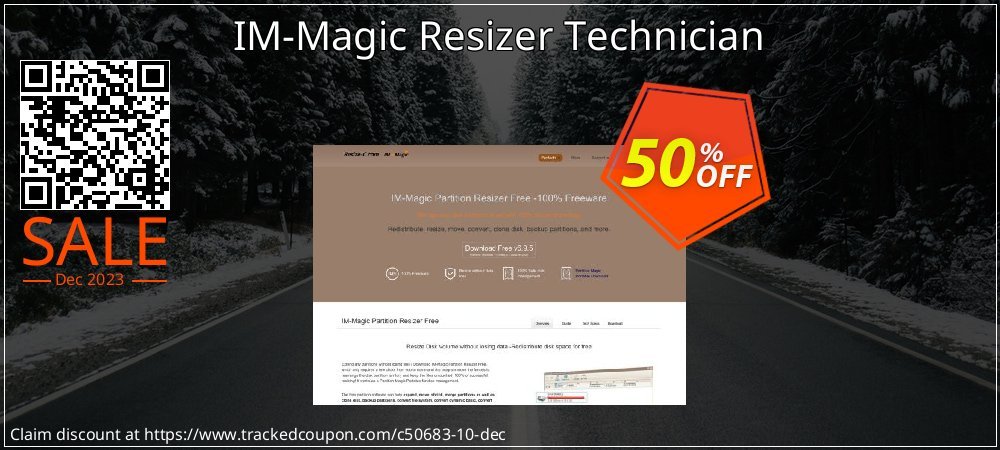 IM-Magic Resizer Technician coupon on National Walking Day discounts