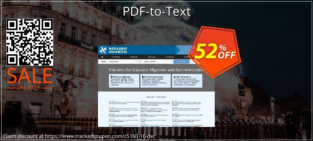 PDF-to-Text coupon on World Party Day discount
