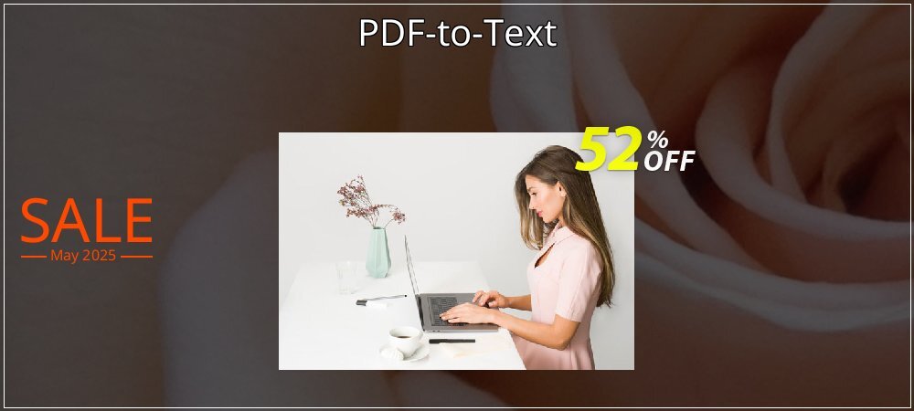 PDF-to-Text coupon on World Party Day discount