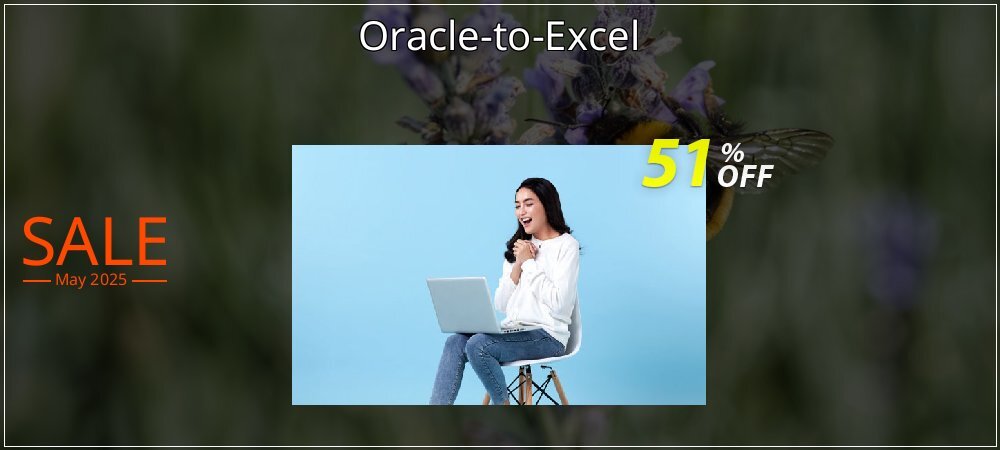 Oracle-to-Excel coupon on Mother Day offering discount