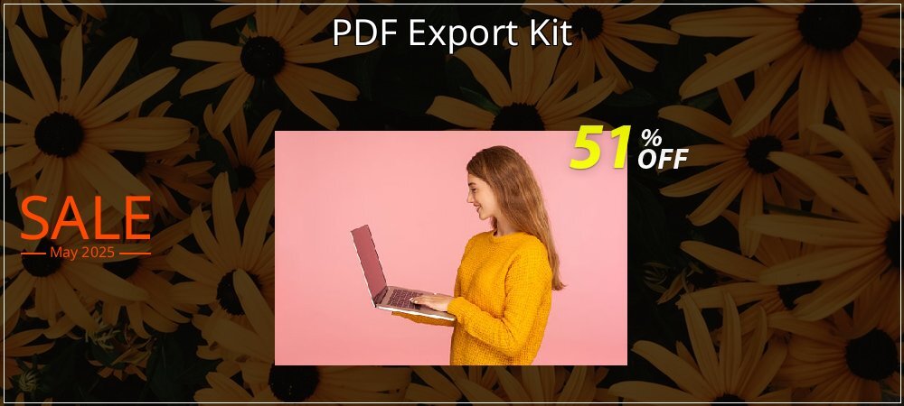 PDF Export Kit coupon on National Walking Day offering discount