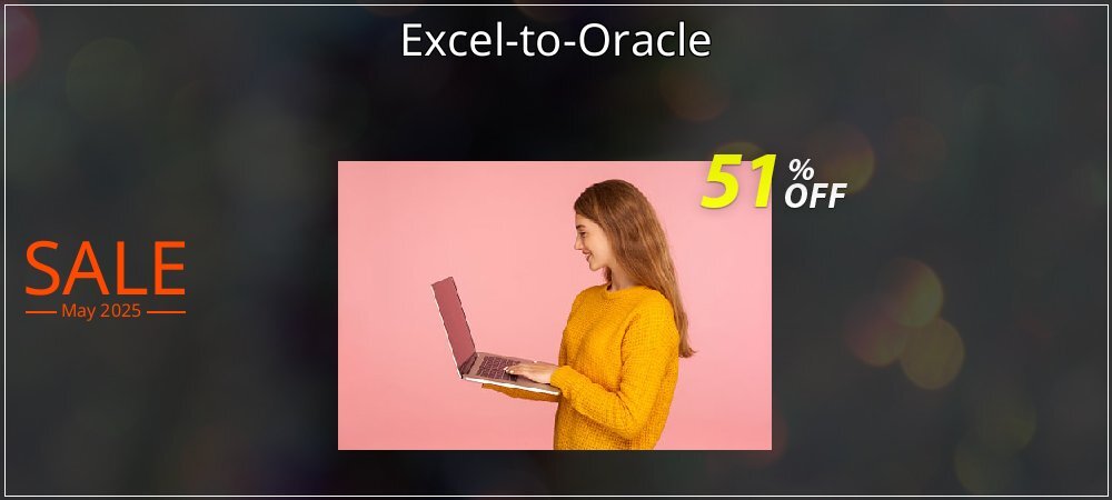 Excel-to-Oracle coupon on April Fools Day deals