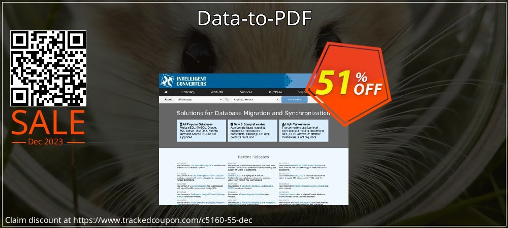 Get 50% OFF Data-to-PDF discount