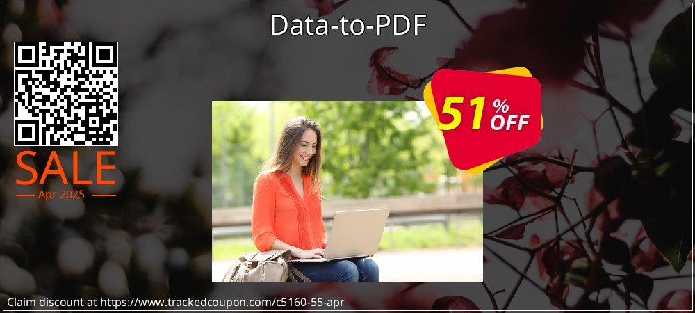 Data-to-PDF coupon on National Walking Day super sale