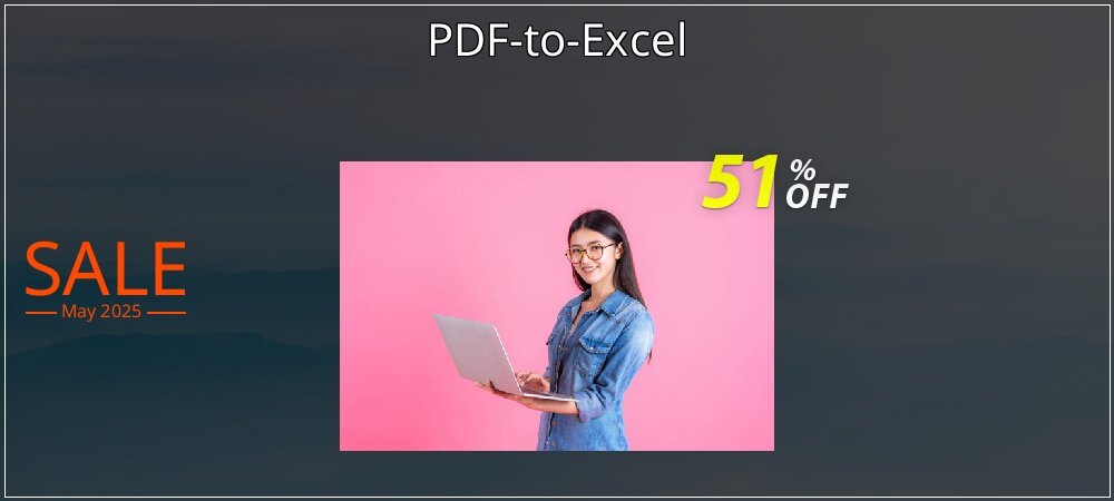 PDF-to-Excel coupon on Easter Day sales