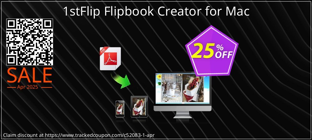 1stFlip Flipbook Creator for Mac coupon on World Party Day discount