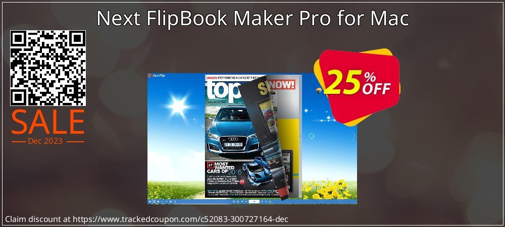 Next FlipBook Maker Pro for Mac coupon on National Smile Day super sale