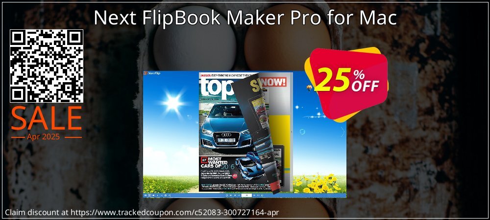 Next FlipBook Maker Pro for Mac coupon on National Smile Day super sale