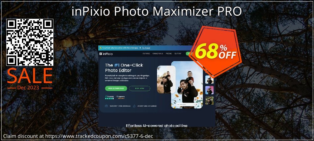 inPixio Photo Maximizer PRO coupon on National Loyalty Day offering discount