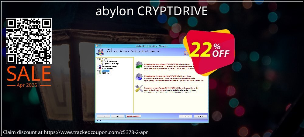 abylon CRYPTDRIVE coupon on April Fools' Day sales