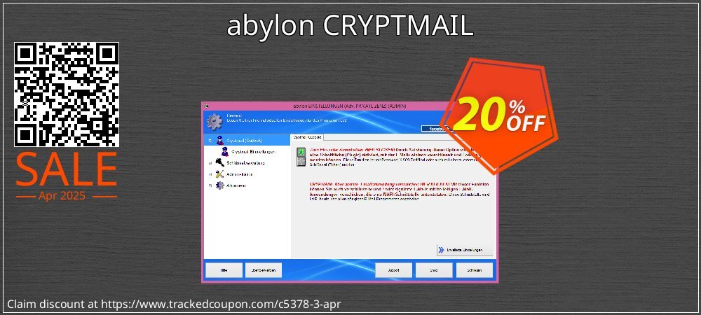 abylon CRYPTMAIL coupon on Easter Day deals