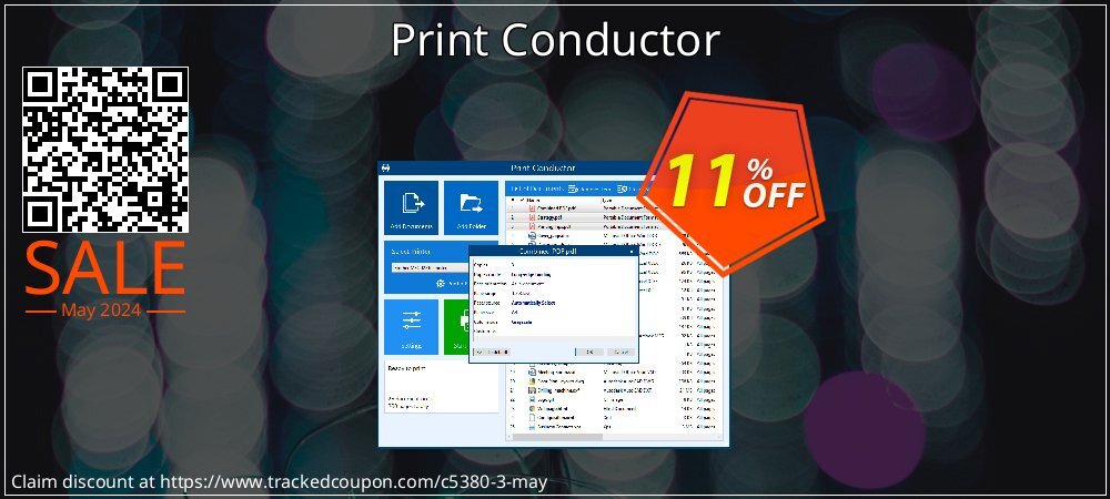 Print Conductor coupon on Easter Day discount