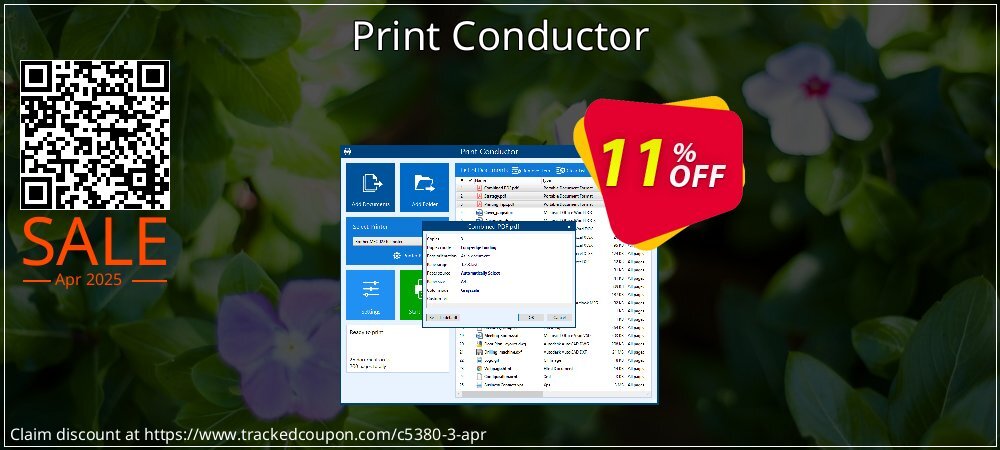 Print Conductor coupon on Constitution Memorial Day offering discount