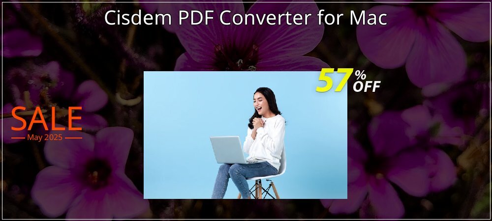 Cisdem PDF Converter for Mac coupon on World Party Day discounts