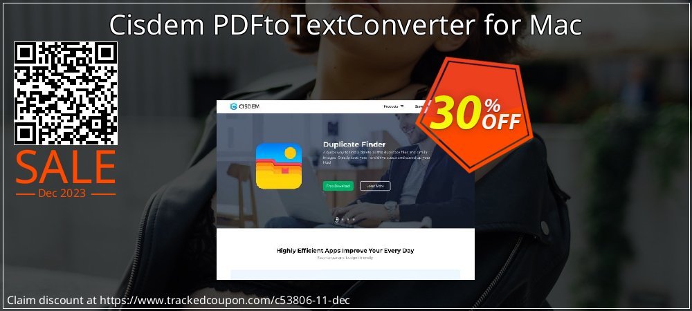 Cisdem PDFtoTextConverter for Mac coupon on World Party Day promotions
