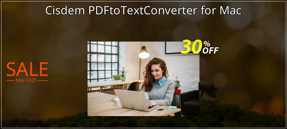 Cisdem PDFtoTextConverter for Mac coupon on National Loyalty Day sales