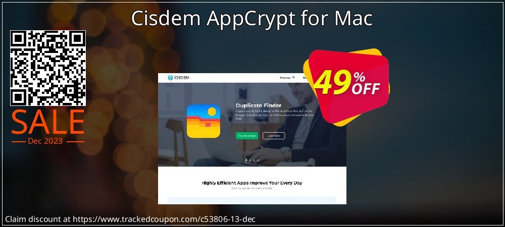 Cisdem AppCrypt for Mac coupon on World Teachers' Day discounts