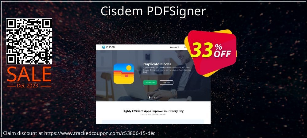 Cisdem PDFSigner coupon on Mother Day offering discount