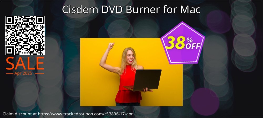 Cisdem DVD Burner for Mac coupon on April Fools Day offering discount