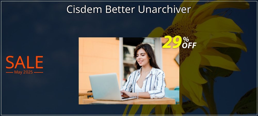Cisdem Better Unarchiver coupon on National Smile Day promotions